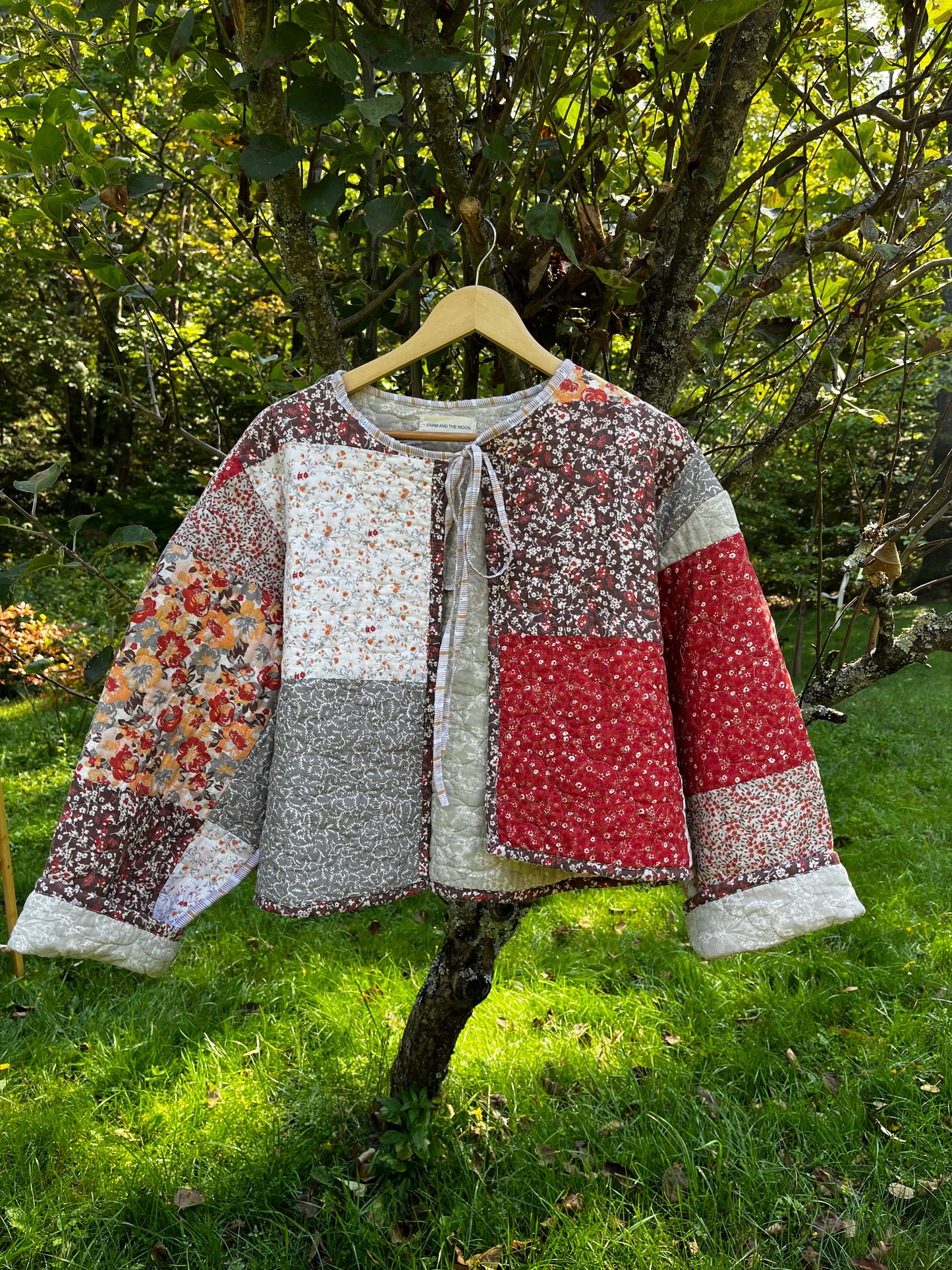 Fall Flowers Quilt Jacket