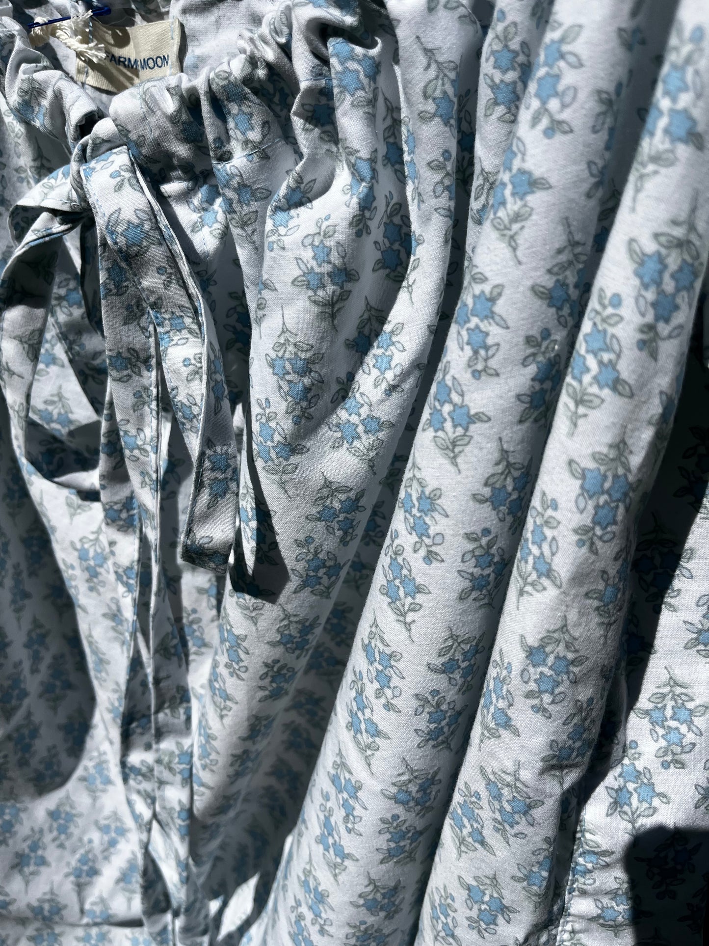 Blue Floral Madison Mini Dress