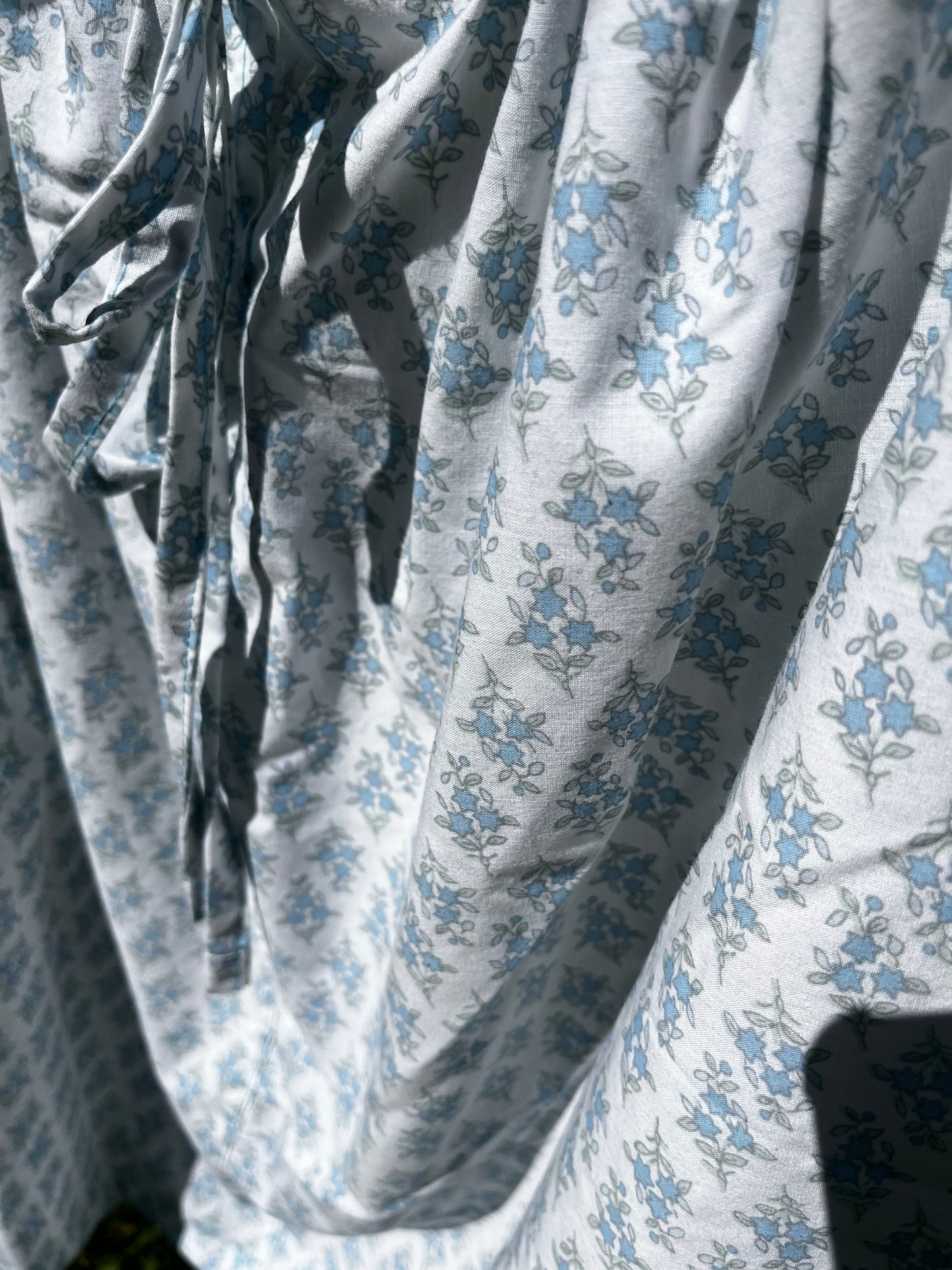 Blue Floral Madison Mini Dress