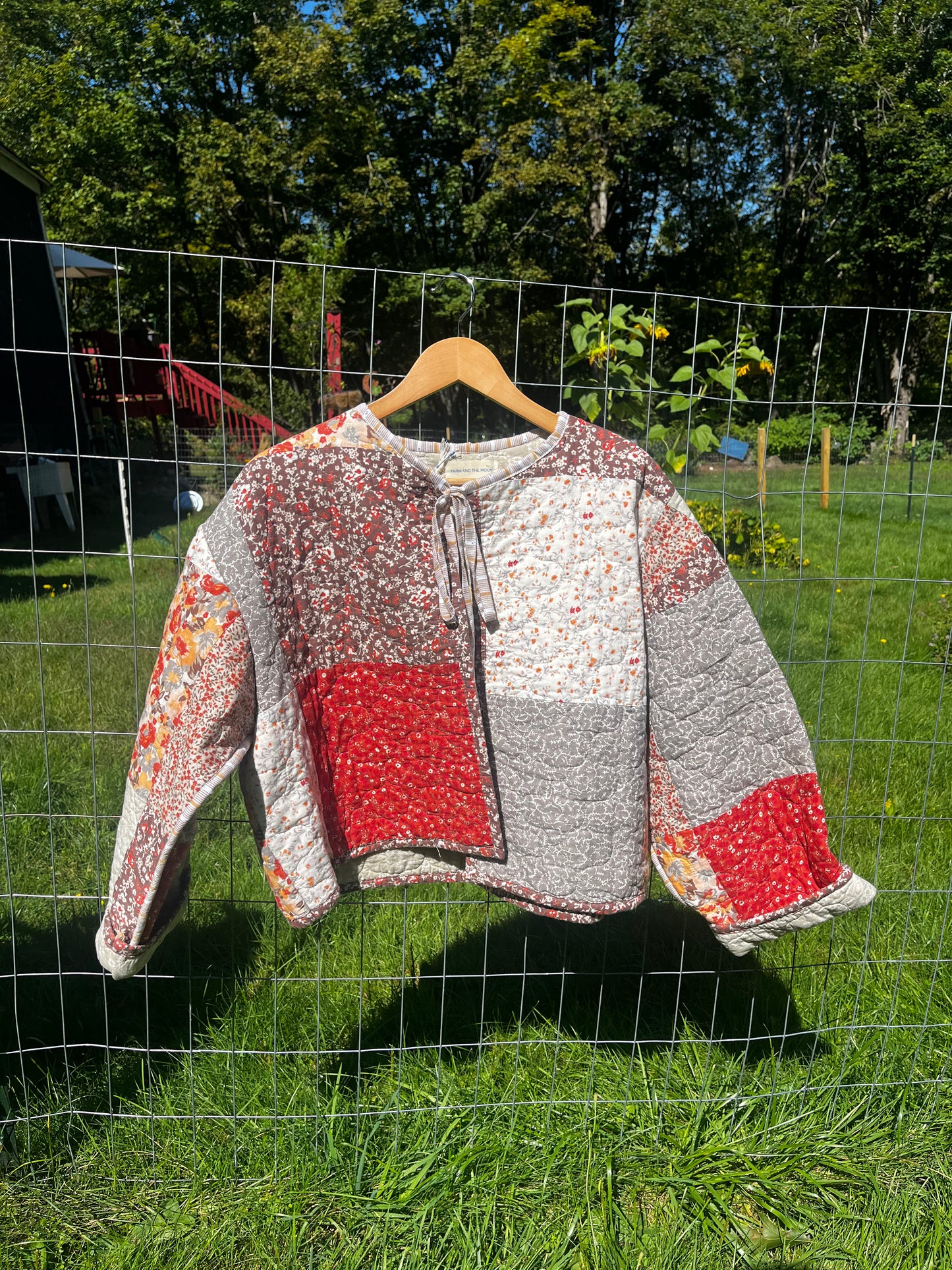 Fall Flowers Quilt Jacket