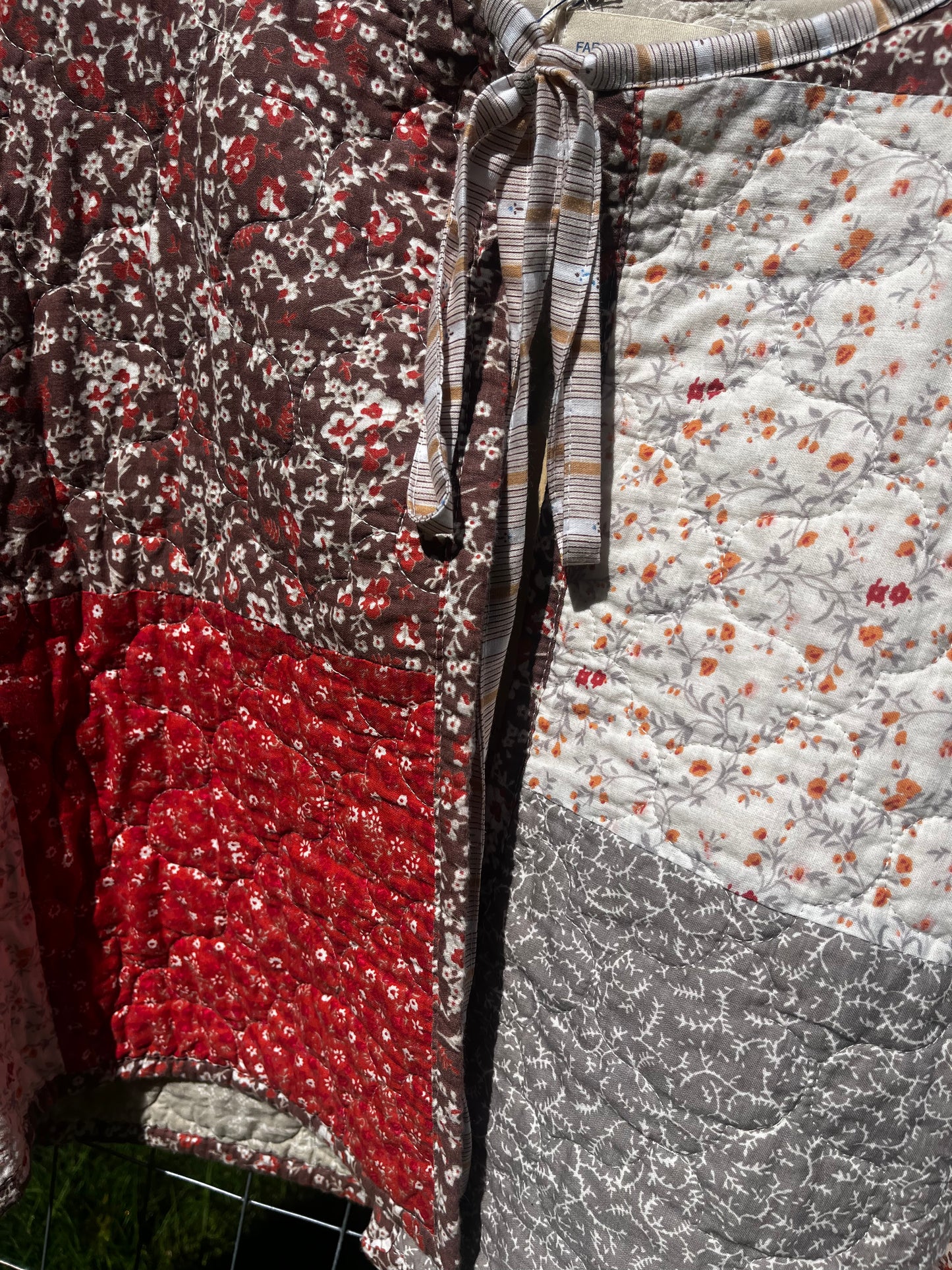 Fall Flowers Quilt Jacket
