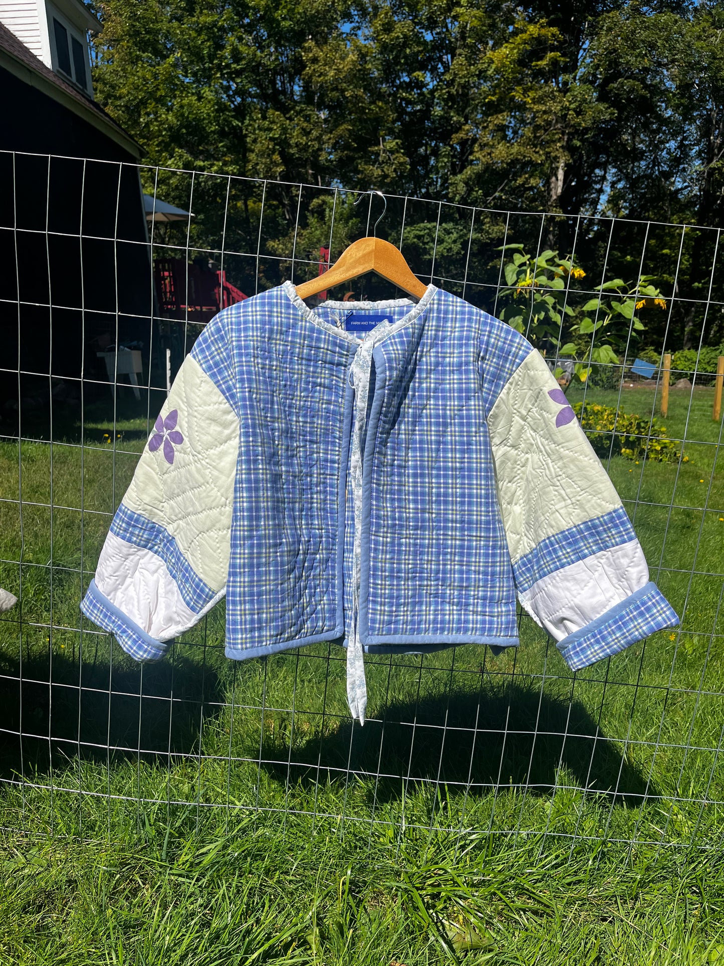 Daisy Applique Quilt Coat