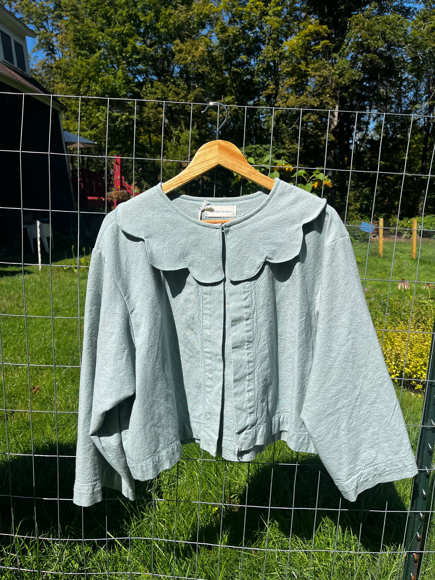 Petal Collar Cardigan
