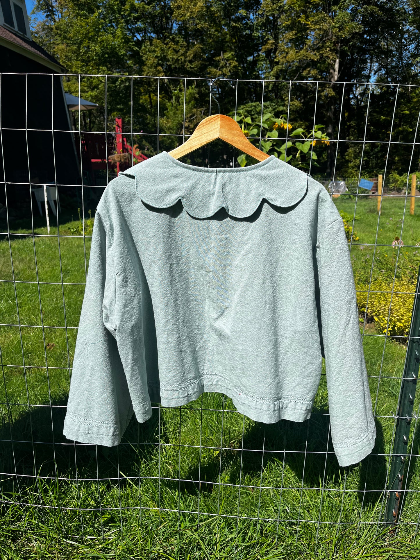 Petal Collar Cardigan