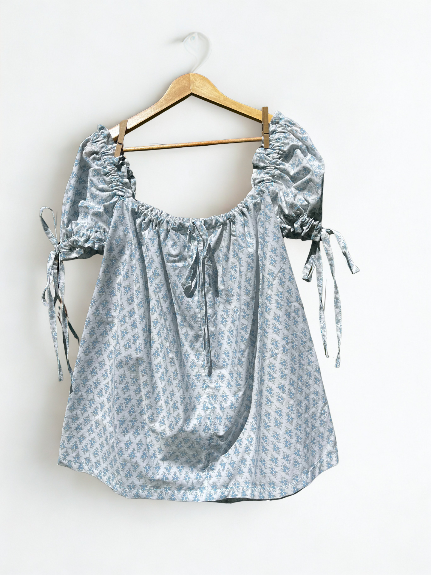 Blue Floral Madison Mini Dress