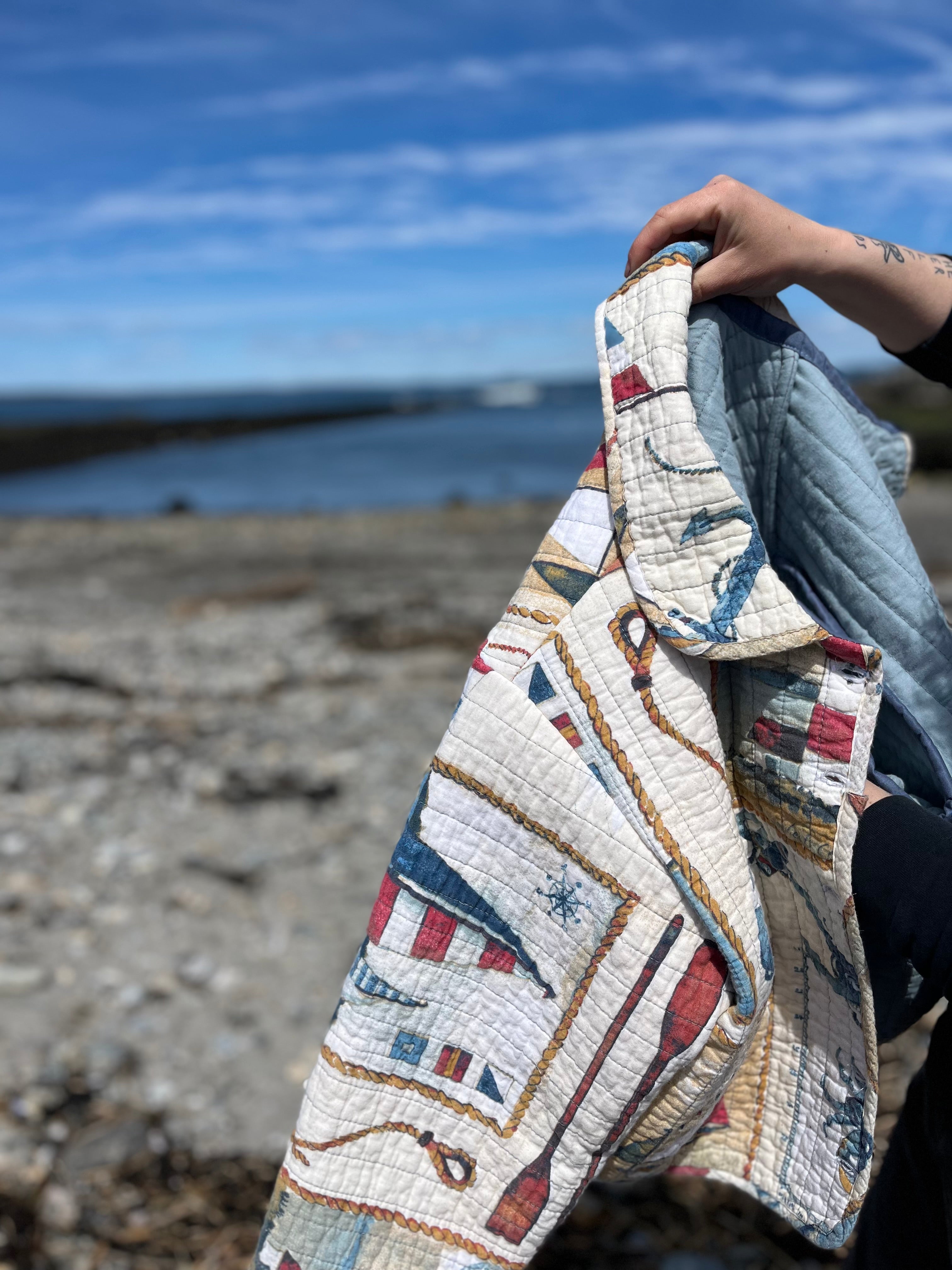 Coastal Quilt Coat