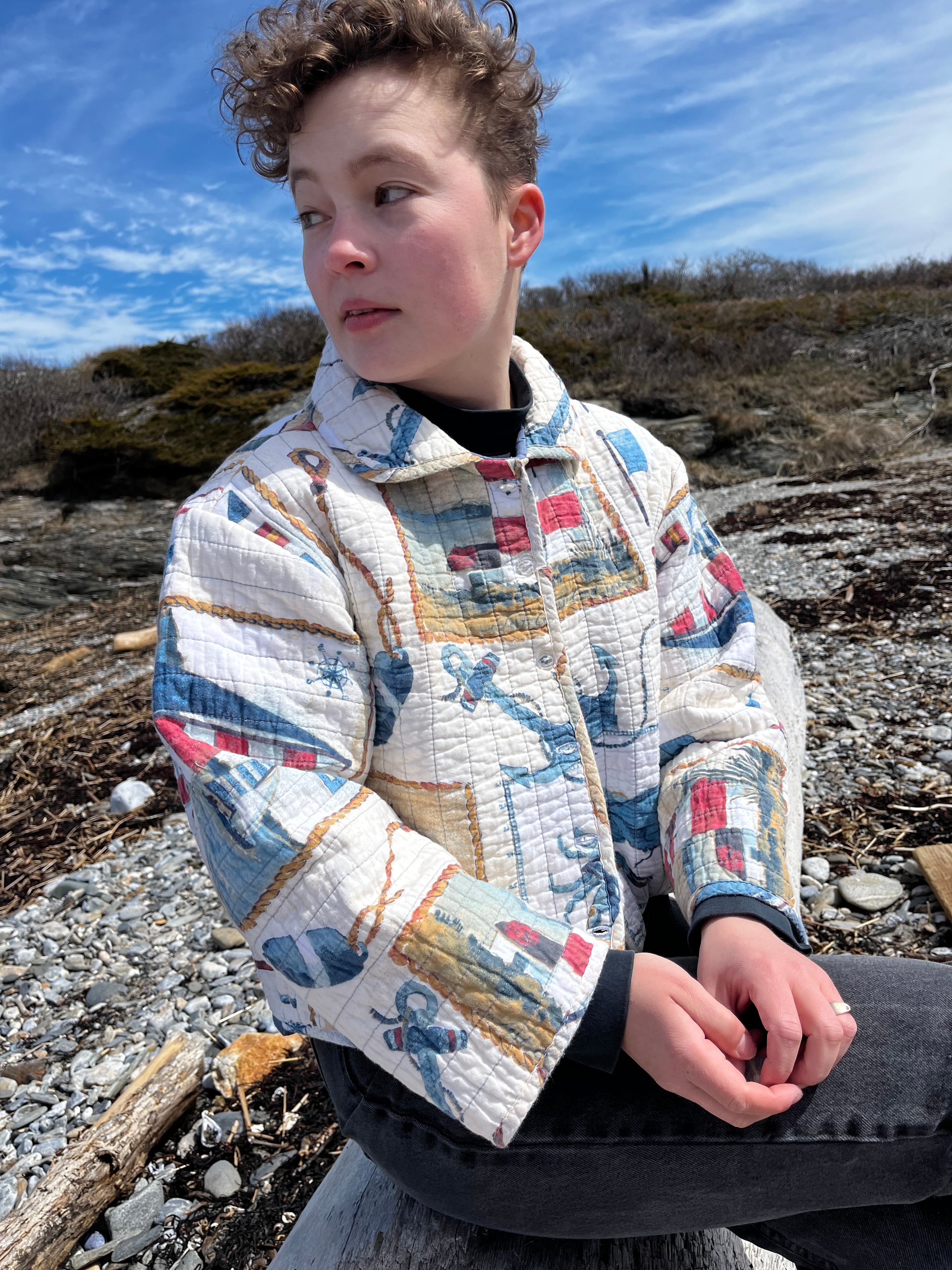 Coastal Quilt Coat
