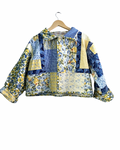 Blue Fairies Jacket with Yellow Buttons
