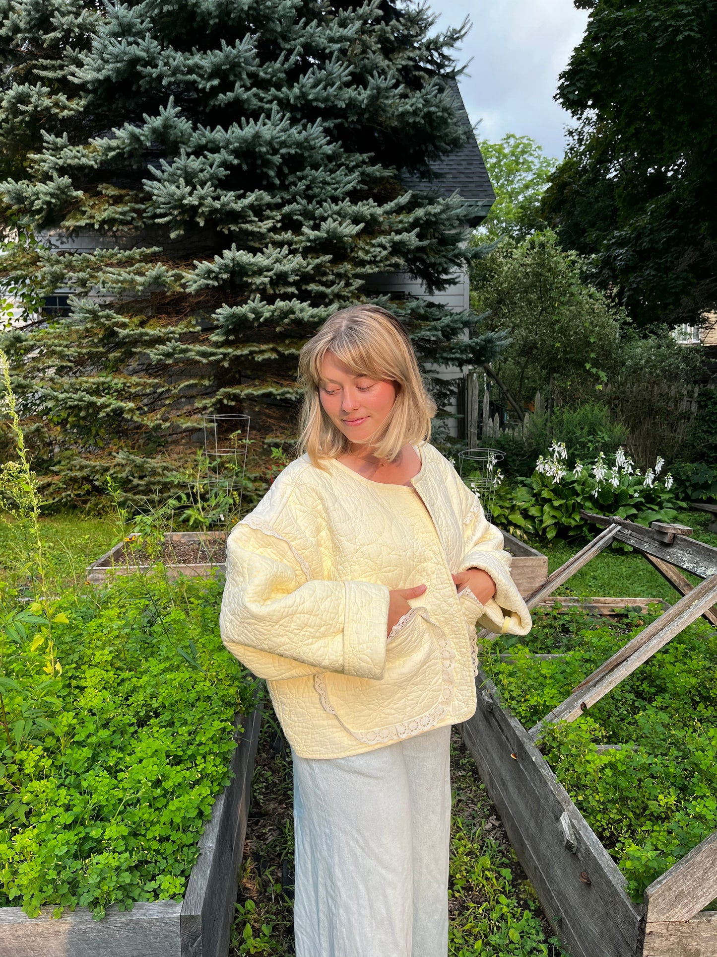 Yellow Sand Dollar Jacket