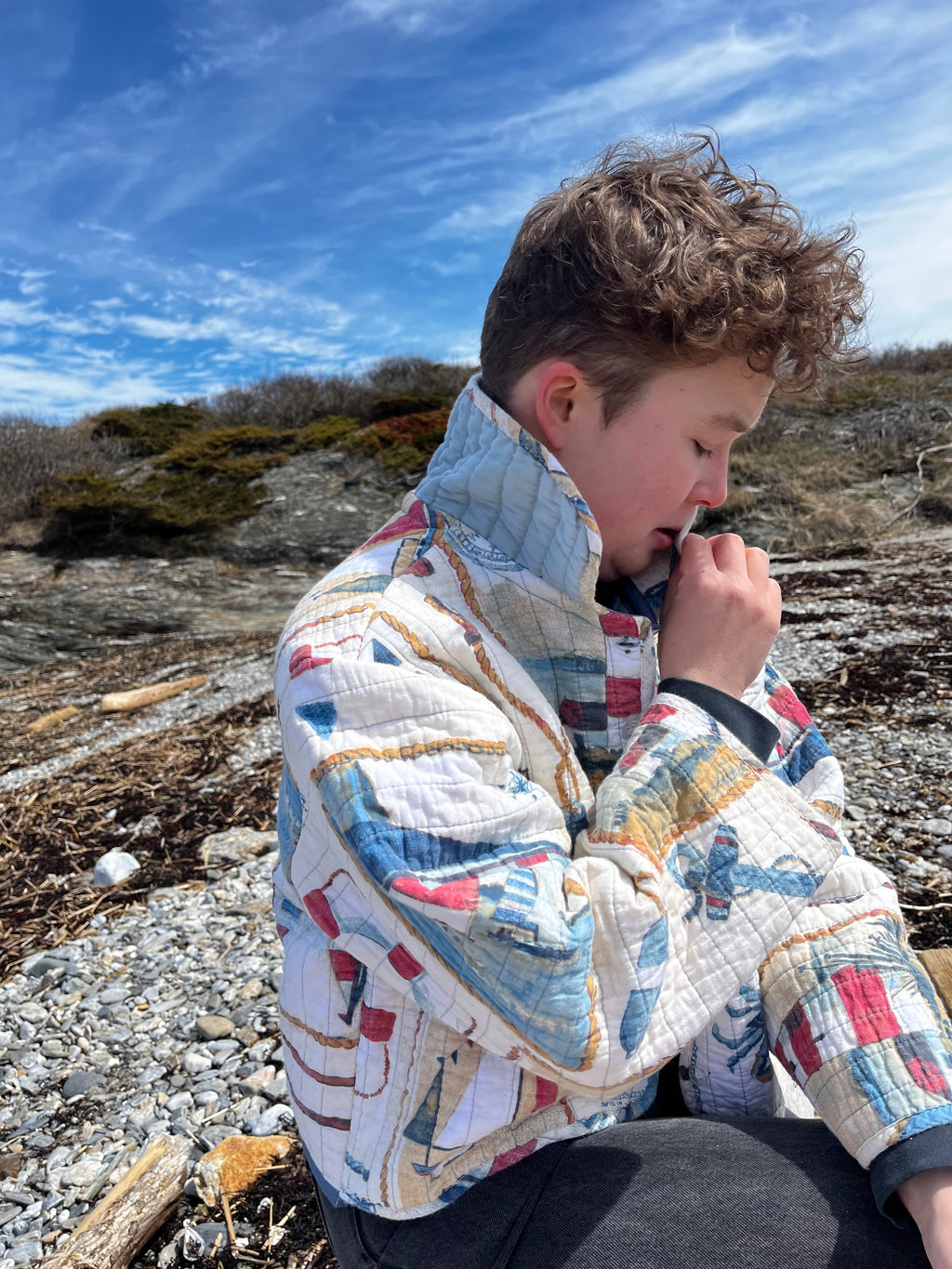 Coastal Quilt Coat