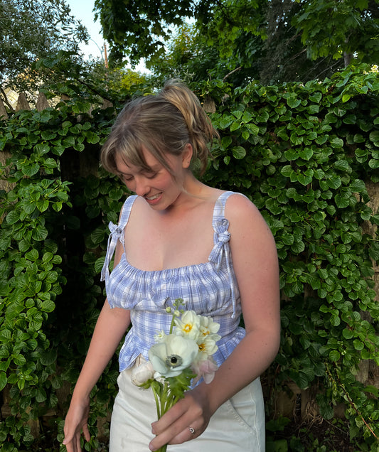 Cornflower Gingham