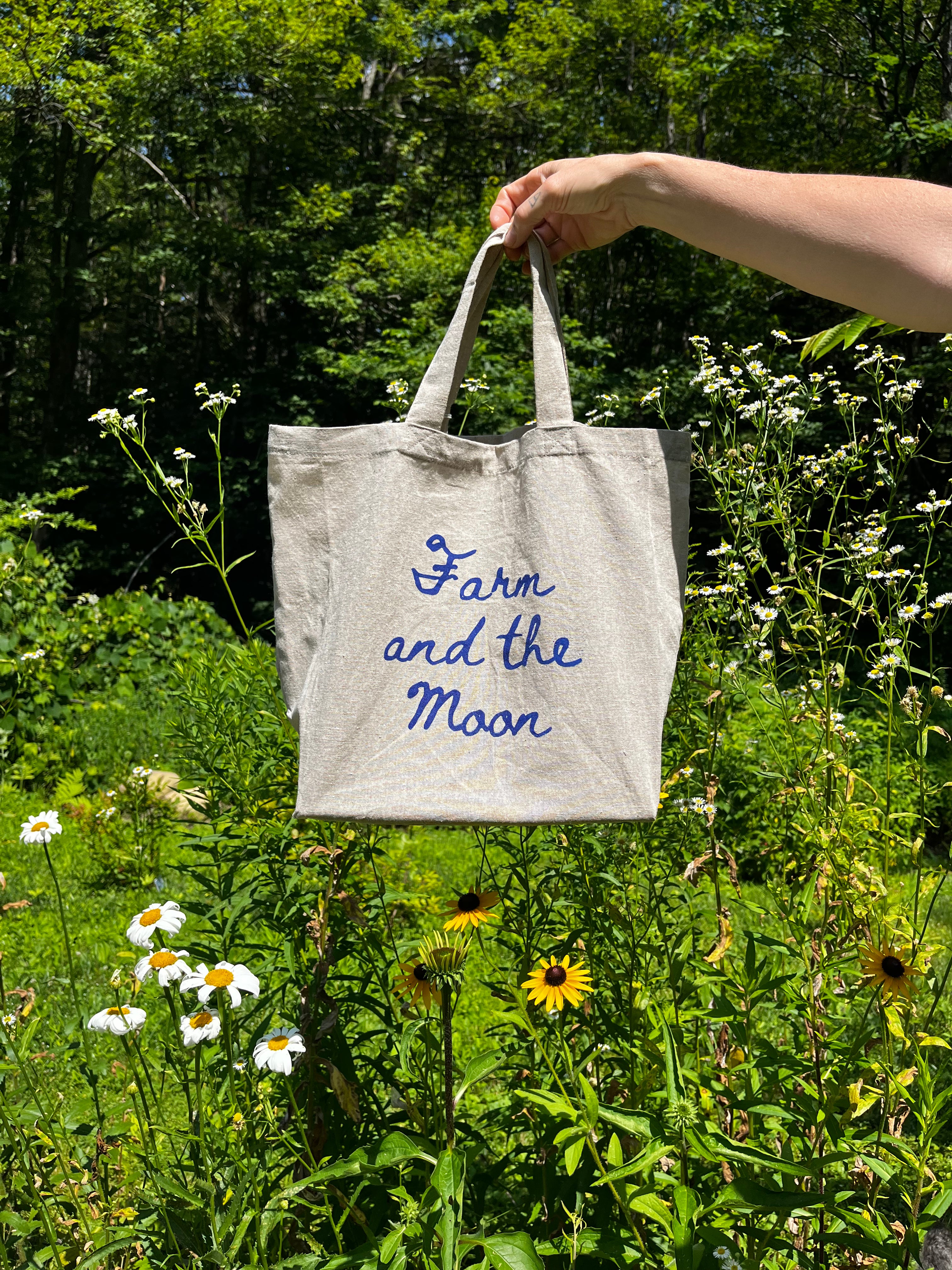 Farm and the Moon Market Tote