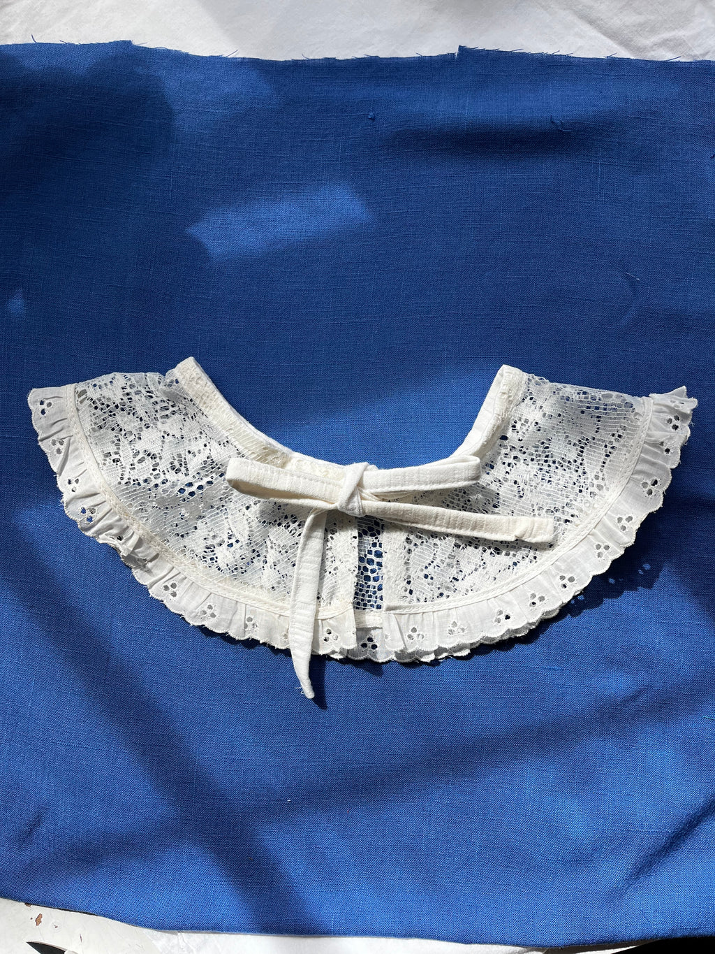 The "Ruby" Lace Pet Collar (L)