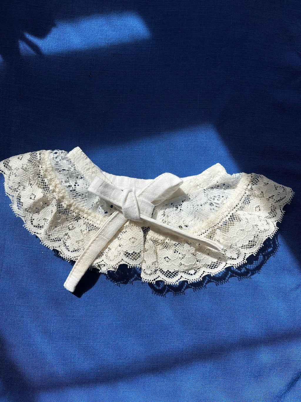 The "Lucy" Lace Pet Collar (XS)