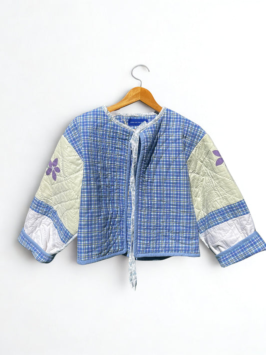 Daisy Applique Quilt Coat