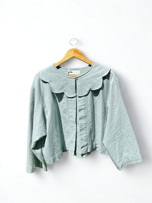 Petal Collar Cardigan