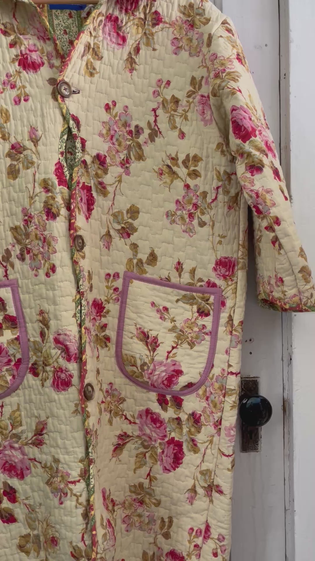 Rose Garden Quilt Coat