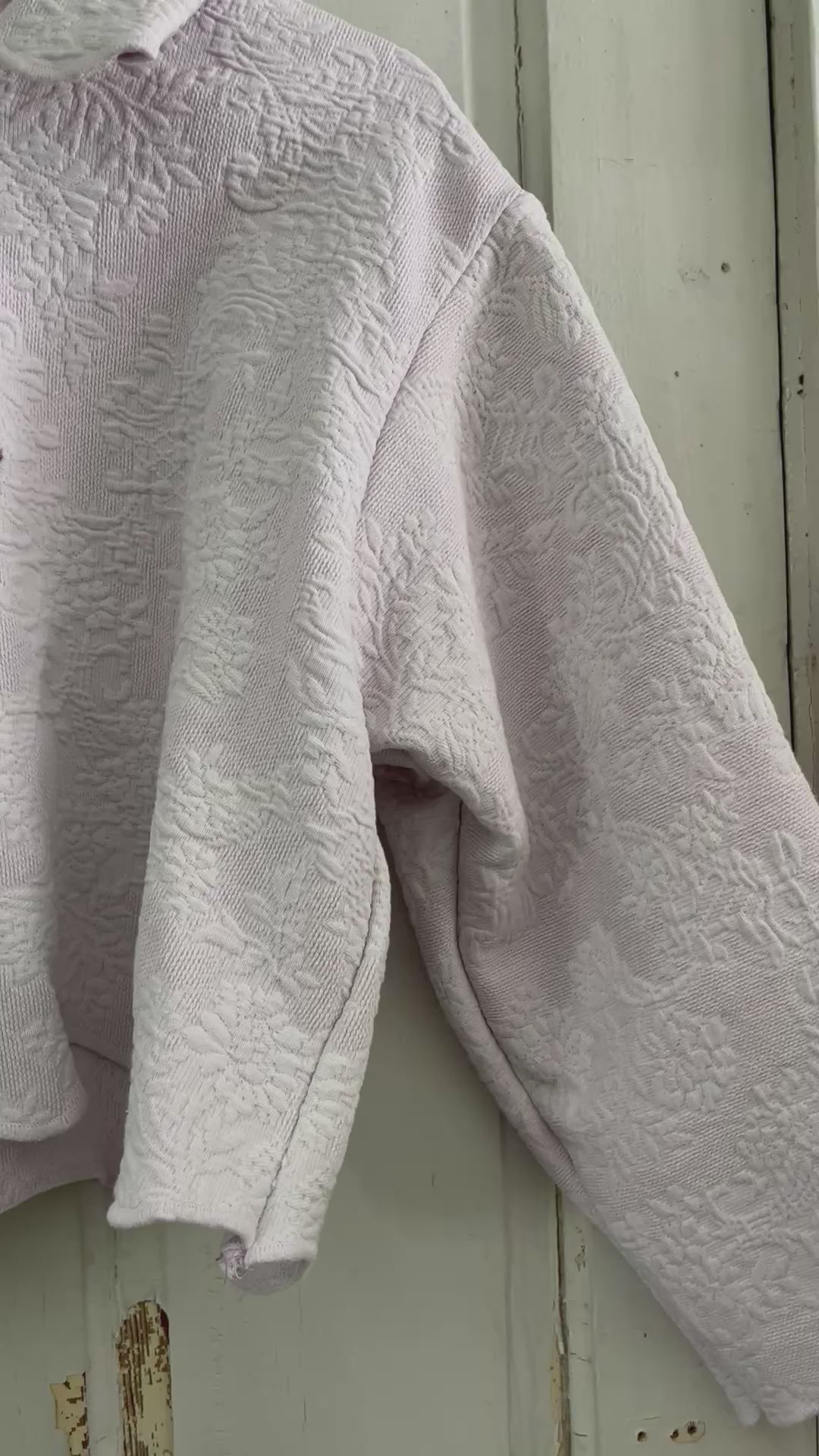 Lilac Button Down Jacket