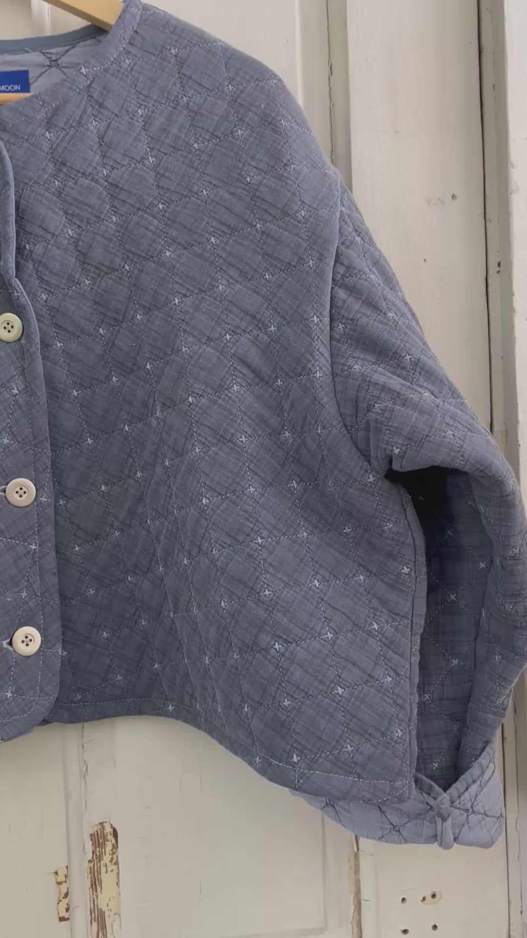 Silver Buttons Cropped Jacket